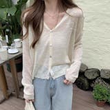 サマーカーディガン シーアカーディガン カーディガン夏 | COCOMOMO | 詳細画像3