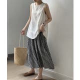 バックリボン ノースリーブブラウス チュニック | COCOMOMO | 詳細画像5 