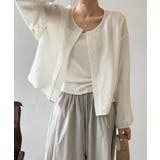 シアーシャツ シャツ ノーカラーシャツ | COCOMOMO | 詳細画像8 