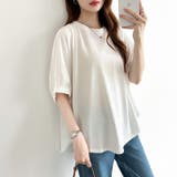 シャツドッキング Tシャツ 半袖カットソー | COCOMOMO | 詳細画像12 