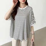 シャツドッキング Tシャツ 半袖カットソー | COCOMOMO | 詳細画像3 