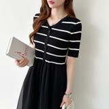 ドッキングワンピース オーガンジー 夏ワンピース | COCOMOMO | 詳細画像13 