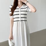 ドッキングワンピース オーガンジー 夏ワンピース | COCOMOMO | 詳細画像5 