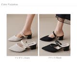 ミュール サンダル ヒールサンダル | COCOMOMO | 詳細画像15 