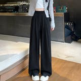 ワイドパンツ 接触冷感 ワイドデニムパンツ | COCOMOMO | 詳細画像12