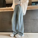 ワイドパンツ 接触冷感 ワイドデニムパンツ | COCOMOMO | 詳細画像5