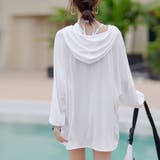 タンキニ水着 シアーパーカーセット 水着体型カバー | COCOMOMO | 詳細画像11 