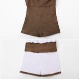 オフショルワンピース水着 ワンピース水着 水着体型カバー | COCOMOMO | 詳細画像13 