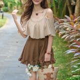 オフショルワンピース水着 ワンピース水着 水着体型カバー | COCOMOMO | 詳細画像2 