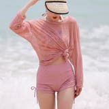 タンキニ水着 ラッシュガード シアートップス | COCOMOMO | 詳細画像9 