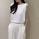 ノースリーブ サマーニット 夏トップス | COCOMOMO | 詳細画像12 