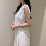 ノースリーブ サマーニット 夏トップス | COCOMOMO | 詳細画像13 