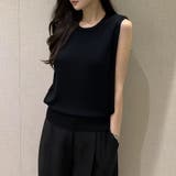 ノースリーブ サマーニット 夏トップス | COCOMOMO | 詳細画像15 