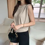 ノースリーブ サマーニット 夏トップス | COCOMOMO | 詳細画像2 