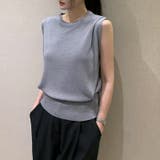 ノースリーブ サマーニット 夏トップス | COCOMOMO | 詳細画像8 