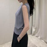 ノースリーブ サマーニット 夏トップス | COCOMOMO | 詳細画像9 