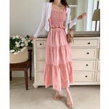 シャーリングキャミソール ティアードスカート セットアップ夏 | COCOMOMO | 詳細画像20 