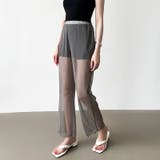 シアーレギンス チュールレギンス レギンスパンツ | COCOMOMO | 詳細画像23 