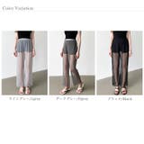 シアーレギンス チュールレギンス レギンスパンツ | COCOMOMO | 詳細画像34 