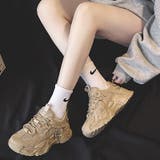 厚底スニーカー ダッドスニーカー シューズ | COCOMOMO | 詳細画像5 