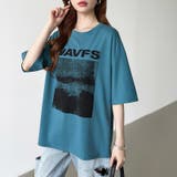 フォトプリントTシャツ ロゴtシャツ オーバーサイズ | COCOMOMO | 詳細画像3 