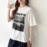 フォトプリントTシャツ ロゴtシャツ オーバーサイズ | COCOMOMO | 詳細画像11 
