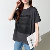 フォトプリントTシャツ ロゴtシャツ オーバーサイズ | COCOMOMO | 詳細画像18 