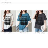 フォトプリントTシャツ ロゴtシャツ オーバーサイズ | COCOMOMO | 詳細画像28 