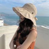 つば広ハット 帽子 日焼け対策 | COCOMOMO | 詳細画像4 