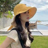 つば広ハット 帽子 日焼け対策 | COCOMOMO | 詳細画像9 