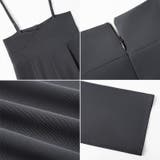 サロペットパンツ ハイウエスト ワイドパンツ | COCOMOMO | 詳細画像35 