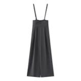 サロペットパンツ ハイウエスト ワイドパンツ | COCOMOMO | 詳細画像38 