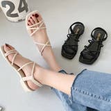 ストラップサンダル ナローストラップ サンダル | COCOMOMO | 詳細画像2 