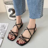 ストラップサンダル ナローストラップ サンダル | COCOMOMO | 詳細画像5 