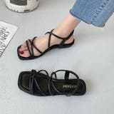 ストラップサンダル ナローストラップ サンダル | COCOMOMO | 詳細画像6 