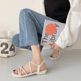 ストラップサンダル ナローストラップ サンダル | COCOMOMO | 詳細画像9 