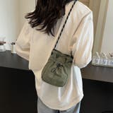 ミニショルダーバッグ サコッシュ ドロストバッグ | COCOMOMO | 詳細画像14 