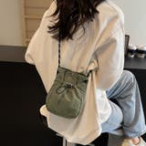 ミニショルダーバッグ サコッシュ ドロストバッグ | COCOMOMO | 詳細画像15 