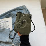 ミニショルダーバッグ サコッシュ ドロストバッグ | COCOMOMO | 詳細画像16 