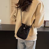 ミニショルダーバッグ サコッシュ ドロストバッグ | COCOMOMO | 詳細画像19 