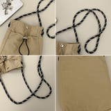 ミニショルダーバッグ サコッシュ ドロストバッグ | COCOMOMO | 詳細画像21 