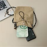 ミニショルダーバッグ サコッシュ ドロストバッグ | COCOMOMO | 詳細画像23 