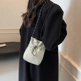 ミニショルダーバッグ サコッシュ ドロストバッグ | COCOMOMO | 詳細画像3 