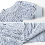 フリルトップス 長袖カットソー ウェーブTシャツ | COCOMOMO | 詳細画像51 