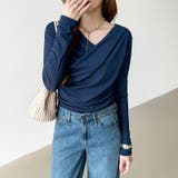 オフショルダードレープトップス オフショルダー シアートップス | COCOMOMO | 詳細画像10 