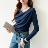 オフショルダードレープトップス オフショルダー シアートップス | COCOMOMO | 詳細画像13 