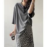 サラッと涼感 吸水速乾 オーバーサイズTシャツ | COCOMOMO | 詳細画像2 