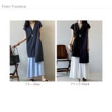 レイヤードワンピース セットアップ 夏ワンピース | COCOMOMO | 詳細画像20 