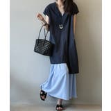 レイヤードワンピース セットアップ 夏ワンピース | COCOMOMO | 詳細画像3 