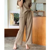 セットアップ夏 半袖トップスワイドパンツセット パンツセットアップ | COCOMOMO | 詳細画像11 